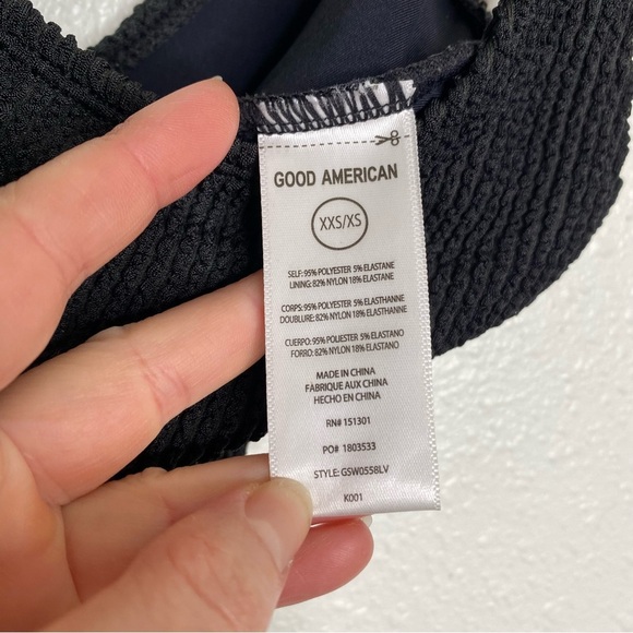 Good American Always Fits One Piece Swimsuit XS - Picture 4 of 6